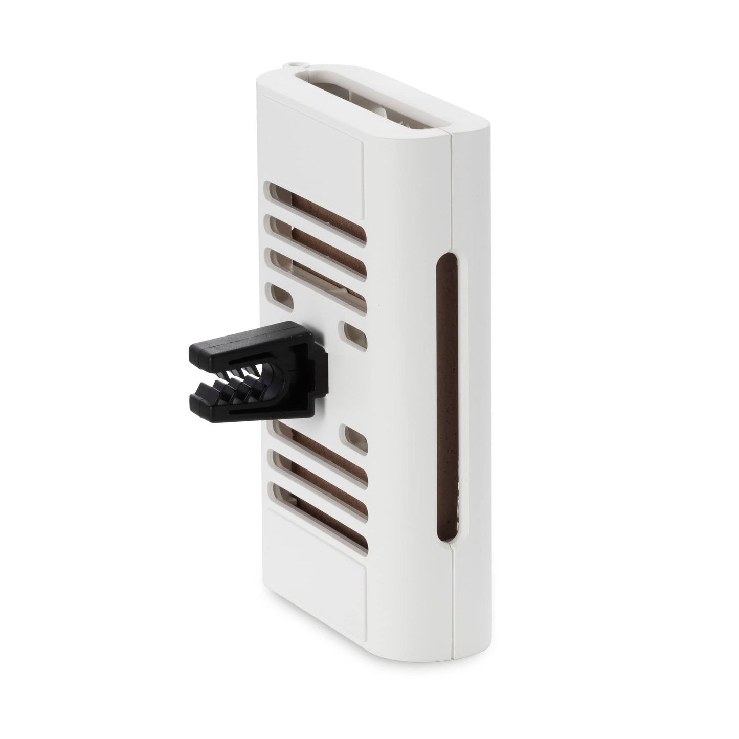 Serene House Puccini Lava Rock Diffuser – Car Vent Clip & Tabletop Aromatherapy (White)