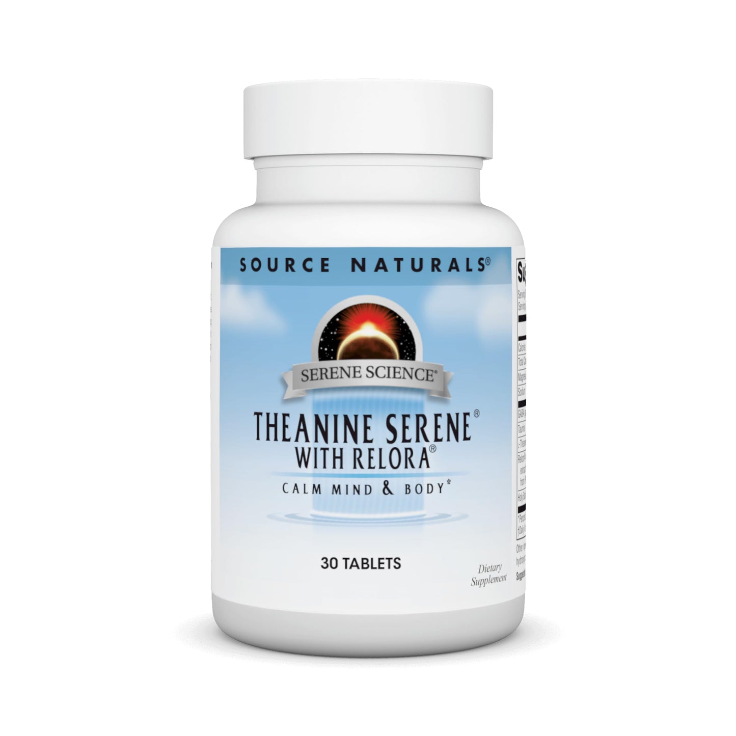 Serene Science Theanine Serene with Relora, Magnesium & GABA – 30 Tablets