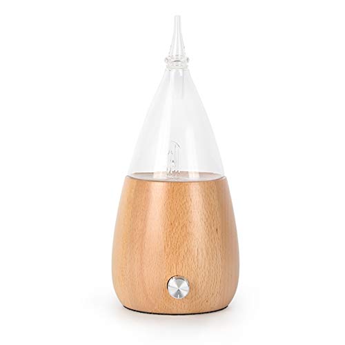 Serenity Namaste Nebulizing Diffuser – Waterless, Heat-Free Aromatherapy in Wood & Glass