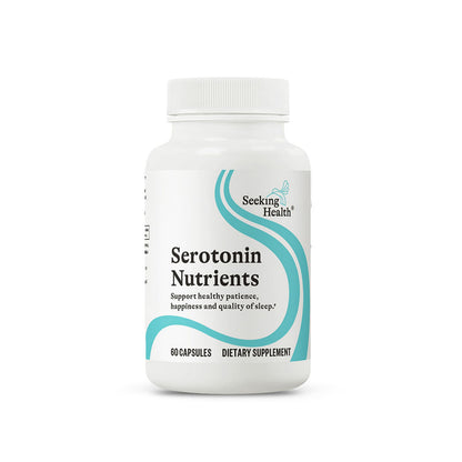 Seeking Health Serotonin Nutrients: 5-HTP with B6 & Saffron, 60 Caps