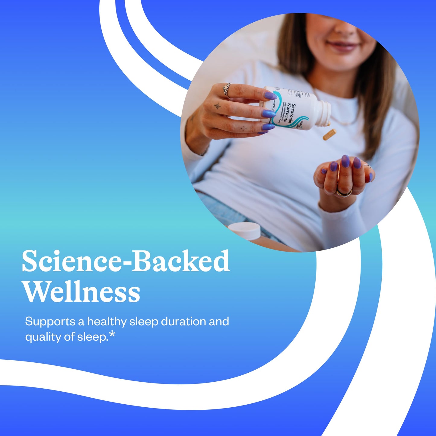 Seeking Health Serotonin Nutrients: 5-HTP with B6 & Saffron, 60 Caps