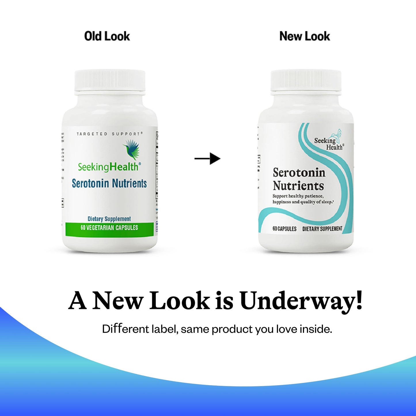 Seeking Health Serotonin Nutrients: 5-HTP with B6 & Saffron, 60 Caps