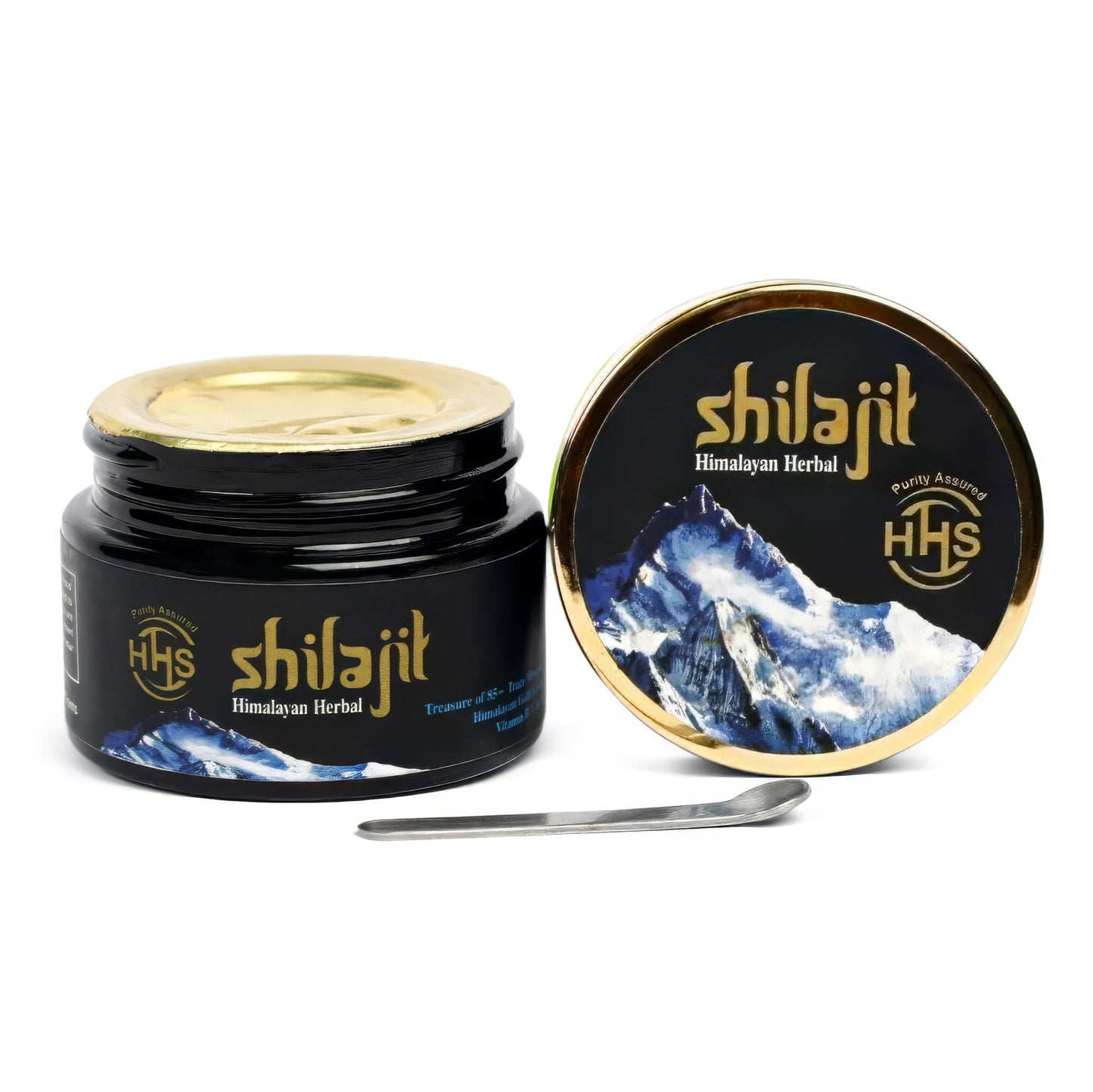Premium Himalayan Shilajit Resin – Lab-Tested Fulvic Acid & Mineral Complex, 30g Jar