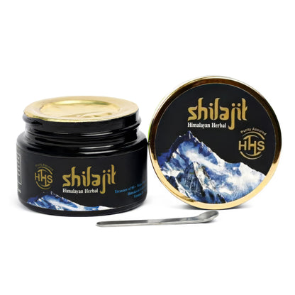 Premium Himalayan Shilajit Resin – Lab-Tested Fulvic Acid & Mineral Complex, 30g Jar