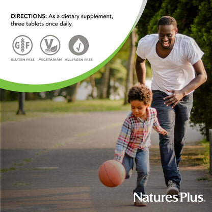 Natures Plus Source of Life Prenatal – 800 mcg Folate, 90 Vegetarian Tablets (Gluten-Free)