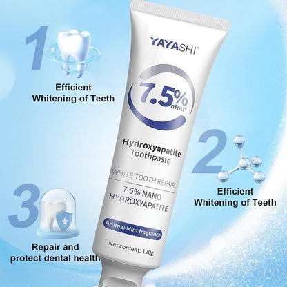 Set 2-Pack Hydroxyapatite Toothpastes – Enamel Protection, Tooth Strengthening, Gentle Mint