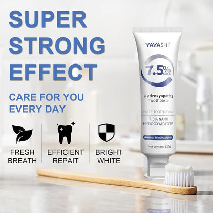 Set 2-Pack Hydroxyapatite Toothpastes – Enamel Protection, Tooth Strengthening, Gentle Mint