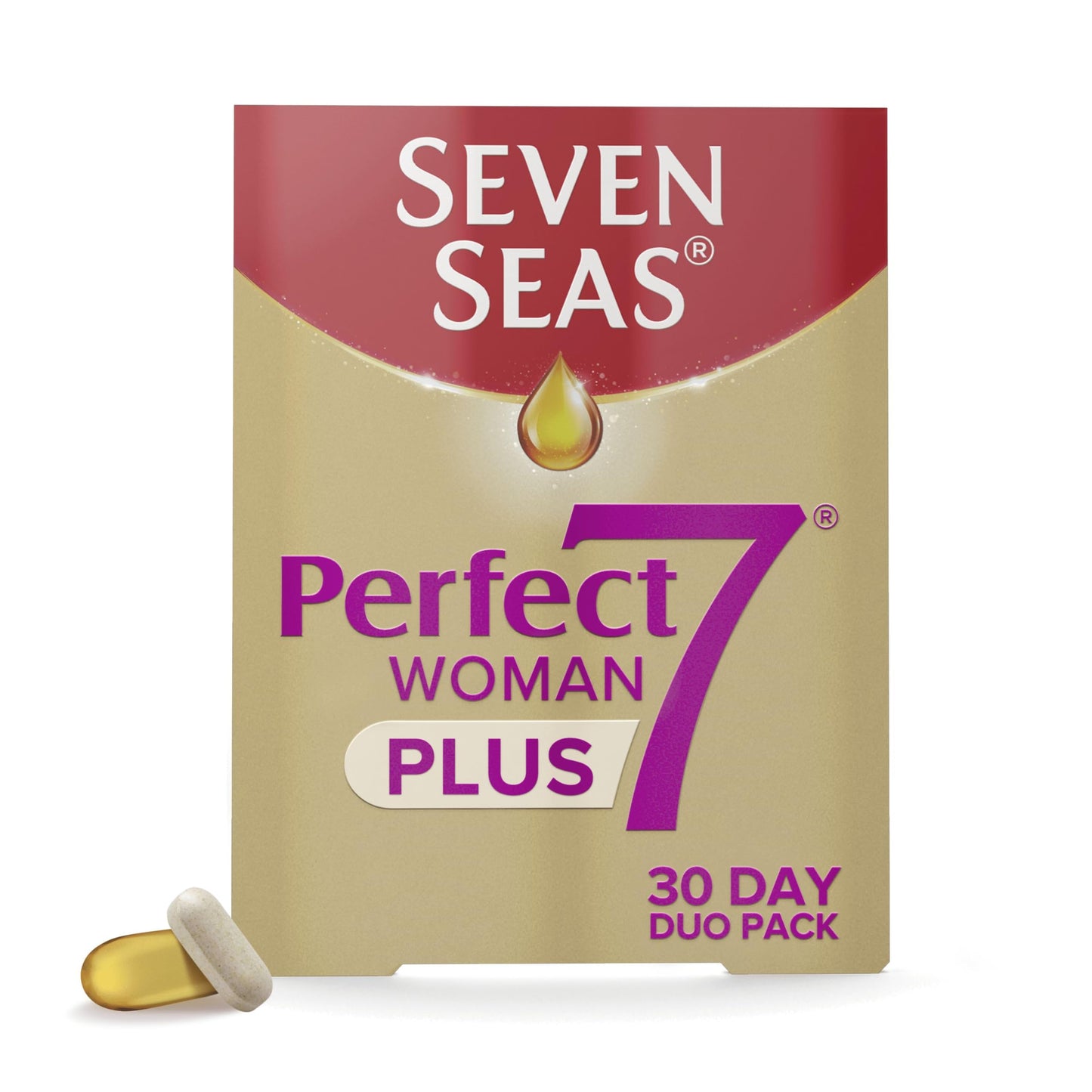 Seven Seas Perfect 7 Woman 30 Sachet – Multivitamin with Omega-3 for Women