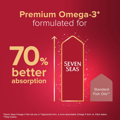 Seven Seas Perfect 7 Woman 30 Sachet – Multivitamin with Omega-3 for Women