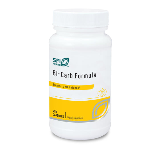SFI Health Sodium & Potassium Bicarbonate - Bi-Carb Formula (250 Capsules) BritishVita | Premium UK Vitamins & Wellness Supplements