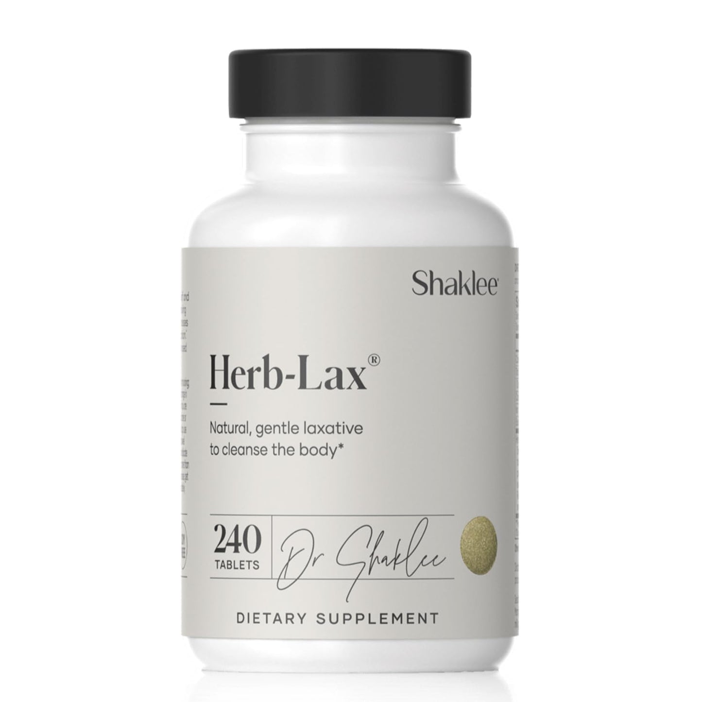 Shaklee Herb-Lax Gentle Laxative – Herbal Senna Blend (240 Tablets)