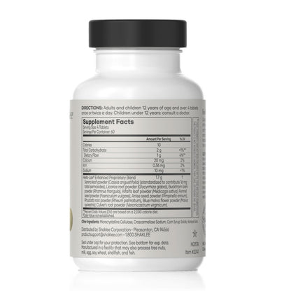Shaklee Herb-Lax Gentle Laxative – Herbal Senna Blend (240 Tablets)