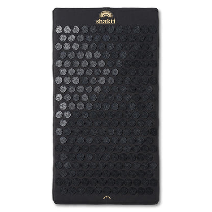 ShaktiMat Premium Acupressure Mat – Level 1 Intensity, Shakti Black