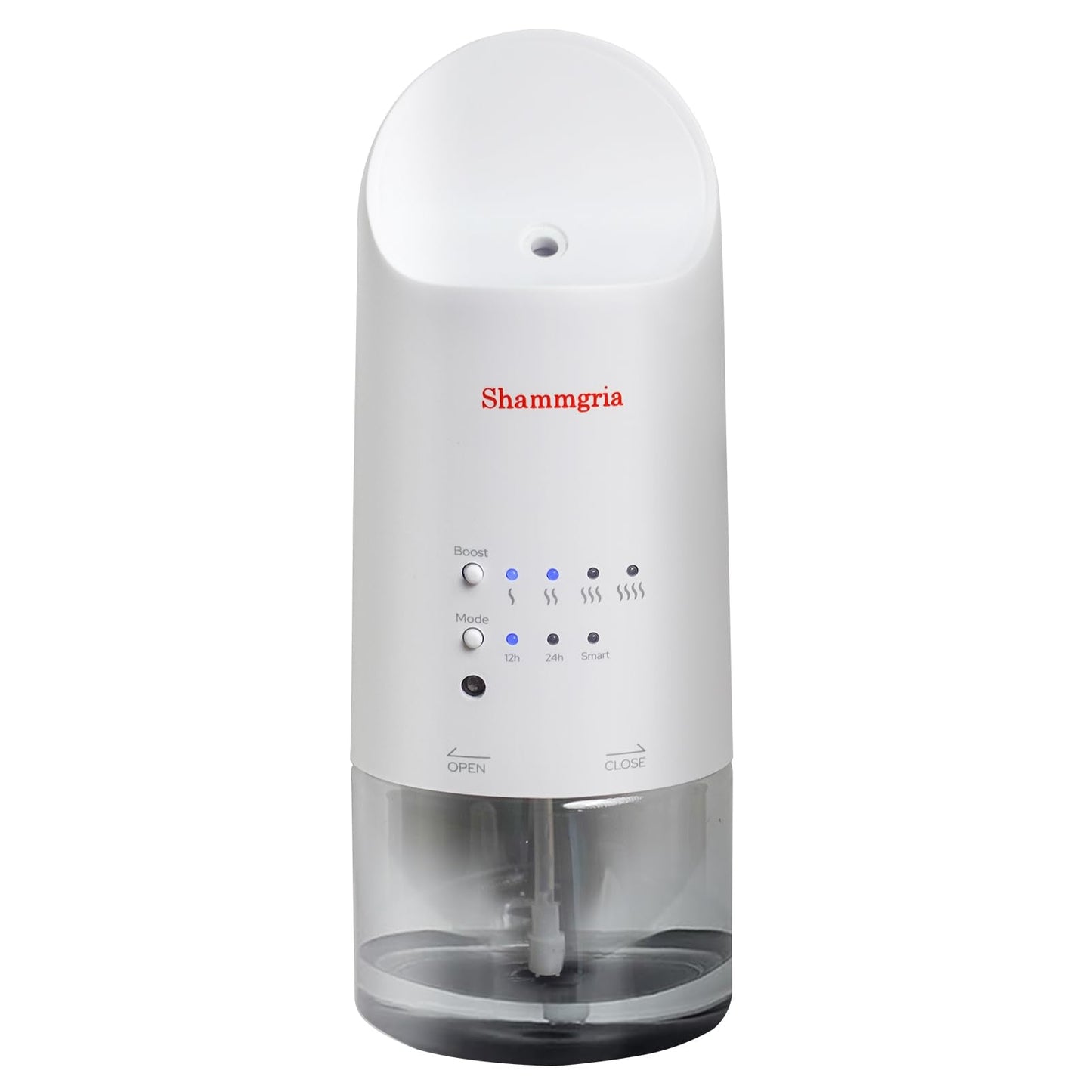 Shammgria 2025 Plug-in Waterless Diffuser — Wall Mount, 500 Sq Ft, 160ml, White