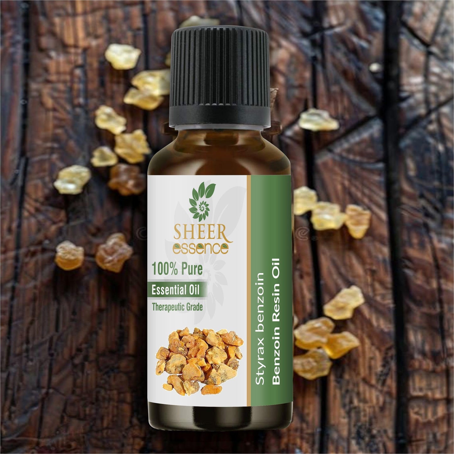 Sheer Essence Benzoin Essential Oil 30 ml – 100% Pure, Undiluted, Therapeutic Grade