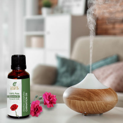 Sheer Essence Carnation Oil 15 ml – 100% Pure Dianthus Caryophyllus Essential Oil