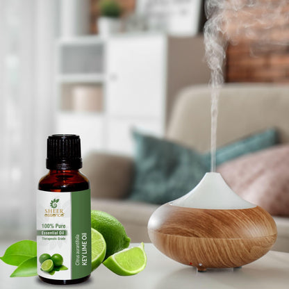 Sheer Essence Key Lime Oil 15 ML – 100% Pure Citrus Aurantifolia Essential Oil