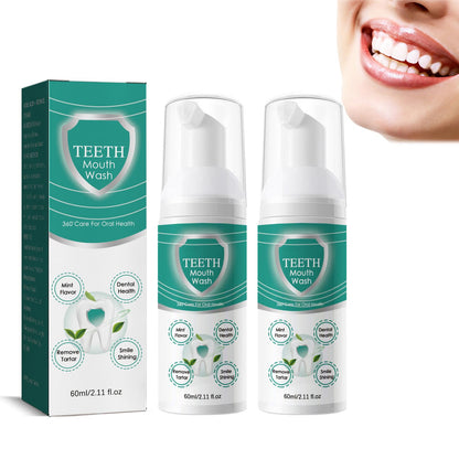 Sheghy Teeth Total Care Mouthwash & Mint Toothpaste Set - 2pc
