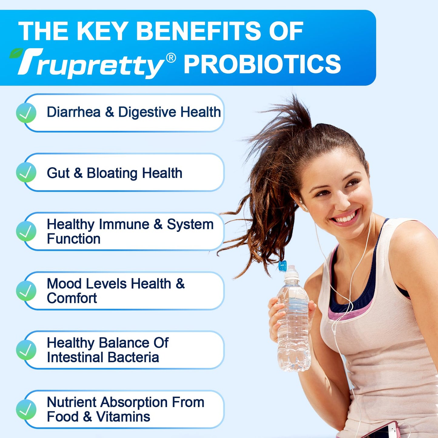 200 Billion CFUs Probiotic: 12 Strains + 3 Organic Prebiotics | Women & Men, 60 Caps, Shelf-Stable, Non-GMO