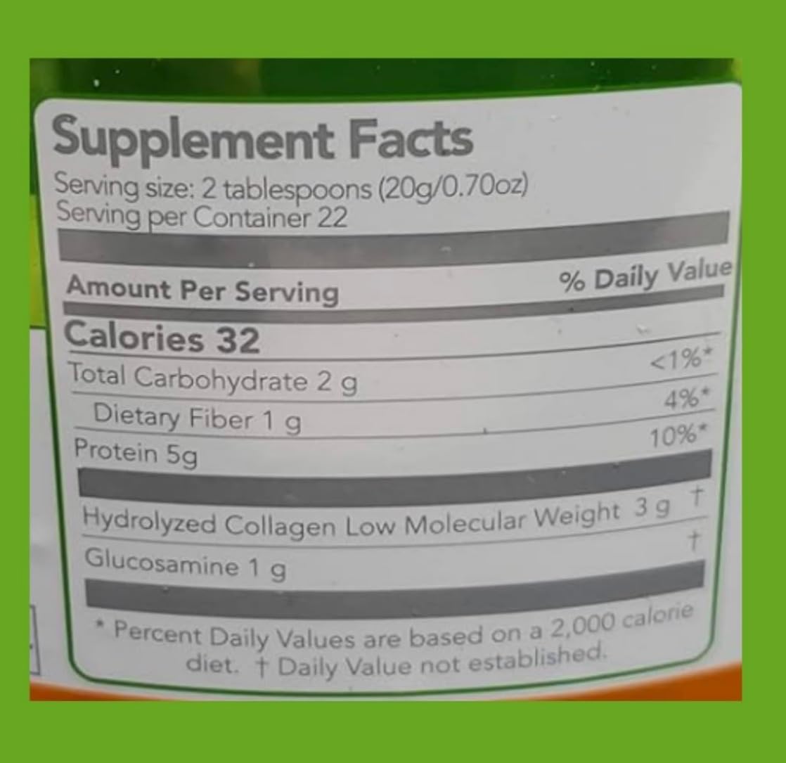 Sheló NABEL Hydrolyzed Collagen with Glucosamine – Key Lime Flavor, 15.87 oz