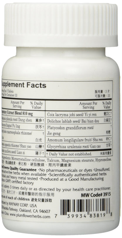 Shen Ling Bai Zhu Pian – Digestive Support for Occasional Diarrhea Relief
