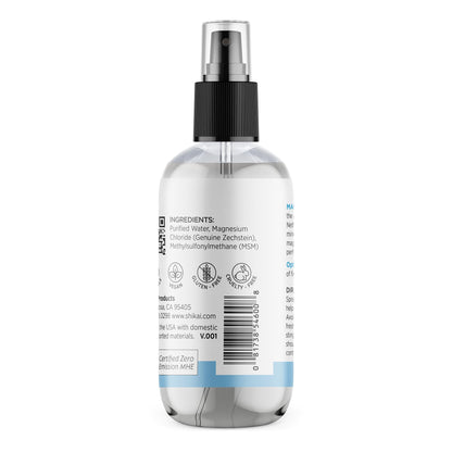 ShiKai Magnesium Body Ease Spray (3.75 oz) – Fragrance Free Topical Magnesium