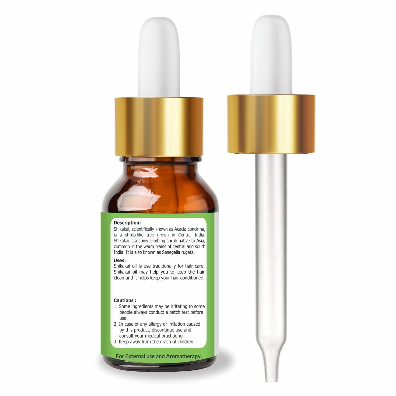 SHIKAKAI Oil – 100% Natural Pure Undiluted Uncut Oil (0.51 Fl Oz, Pack of 1)