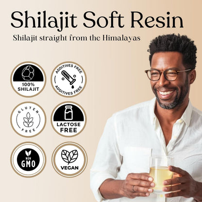 Shilajit by Pure Himalyan Shilajit ® — Grade A Himalayan Soft Resin, 50ml