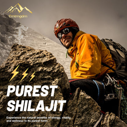 Shilajit Capsules - 1300mg per Serving with Ashwagandha | 120 Capsules