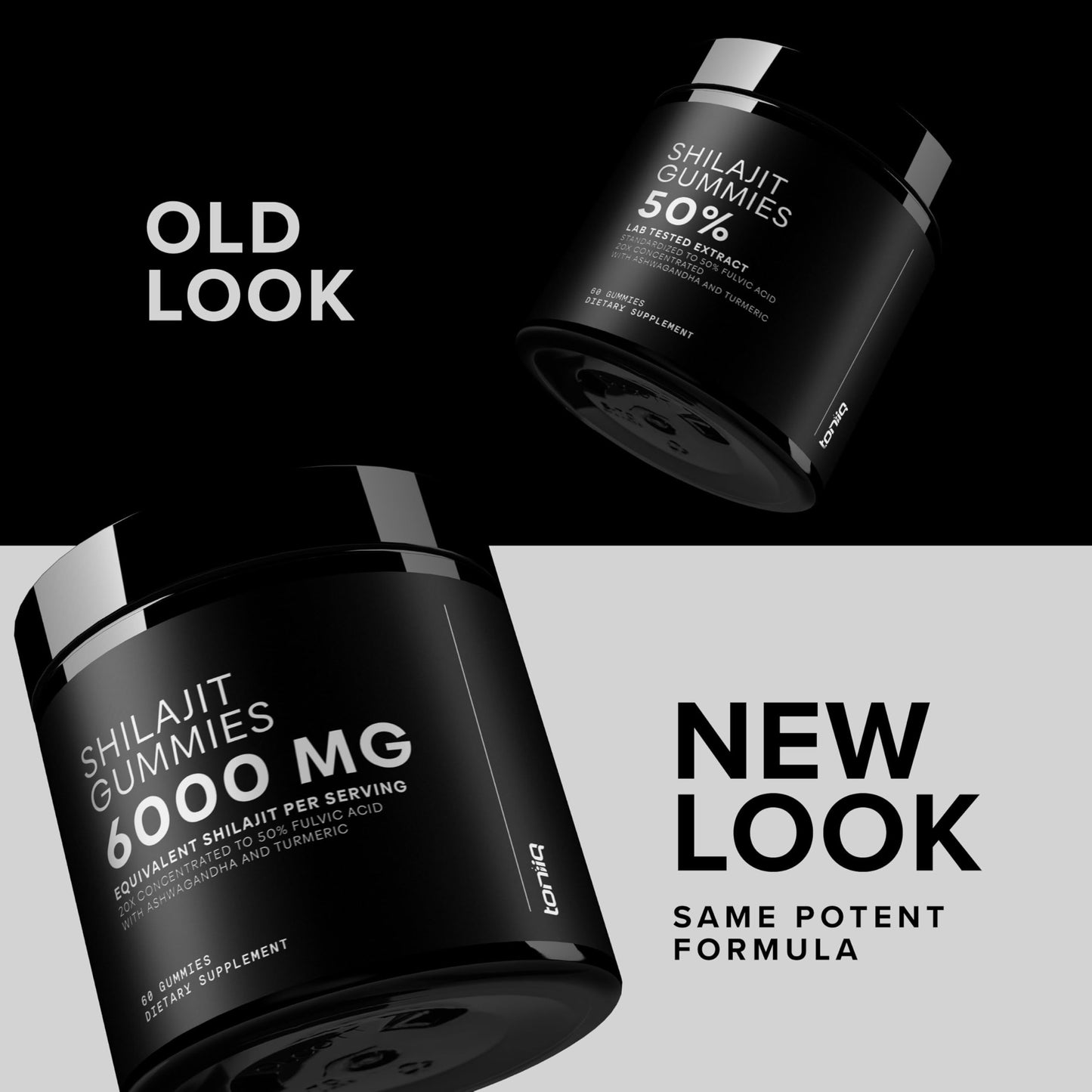 Shilajit Gummies 6000mg Equivalent (3X Stronger) – Himalayan Sourced + Ashwagandha + Turmeric – Lab Tested