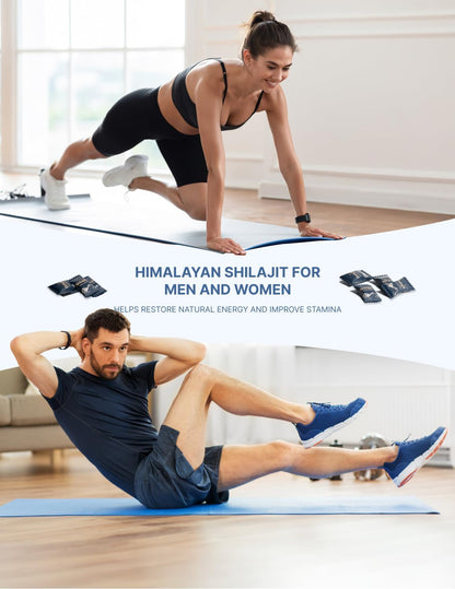 Shilajit Gummies – 3000mg Platinum-Grade Shilajit for Men & Women