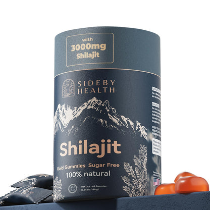 Shilajit Gummies – 3000mg Platinum-Grade Shilajit for Men & Women