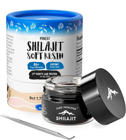 Shilajit by Pure Himalyan Shilajit ® — Grade A Himalayan Soft Resin, 50ml