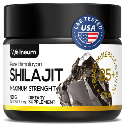 Shilajit Resin – Pure Himalayan Shilajit for Energy, Immunity & Mental Clarity | Vegan & Gluten-Free