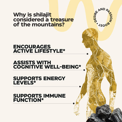 Shilajit Resin – Pure Himalayan Shilajit for Energy, Immunity & Mental Clarity | Vegan & Gluten-Free