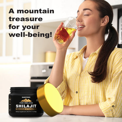 Shilajit Resin – Himalayan Organic Shilajit, 85+ Minerals, Energy & Immunity