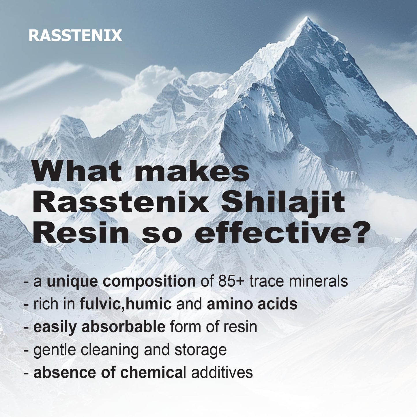 Shilajit Resin – Himalayan Organic Shilajit, 85+ Minerals, Energy & Immunity