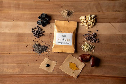 Shilala Organic Shilajit Energy Bar – 1000mg Shilajit, Gluten-Free, Vegan, Non-GMO | High Fulvic Acid | 7 Pack | NEW & IMPROVED FLAVOR