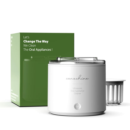 Shinchie Ultrasonic Retainer Cleaner – Auto-Adjust 39-48kHz for Aligners & Dentures