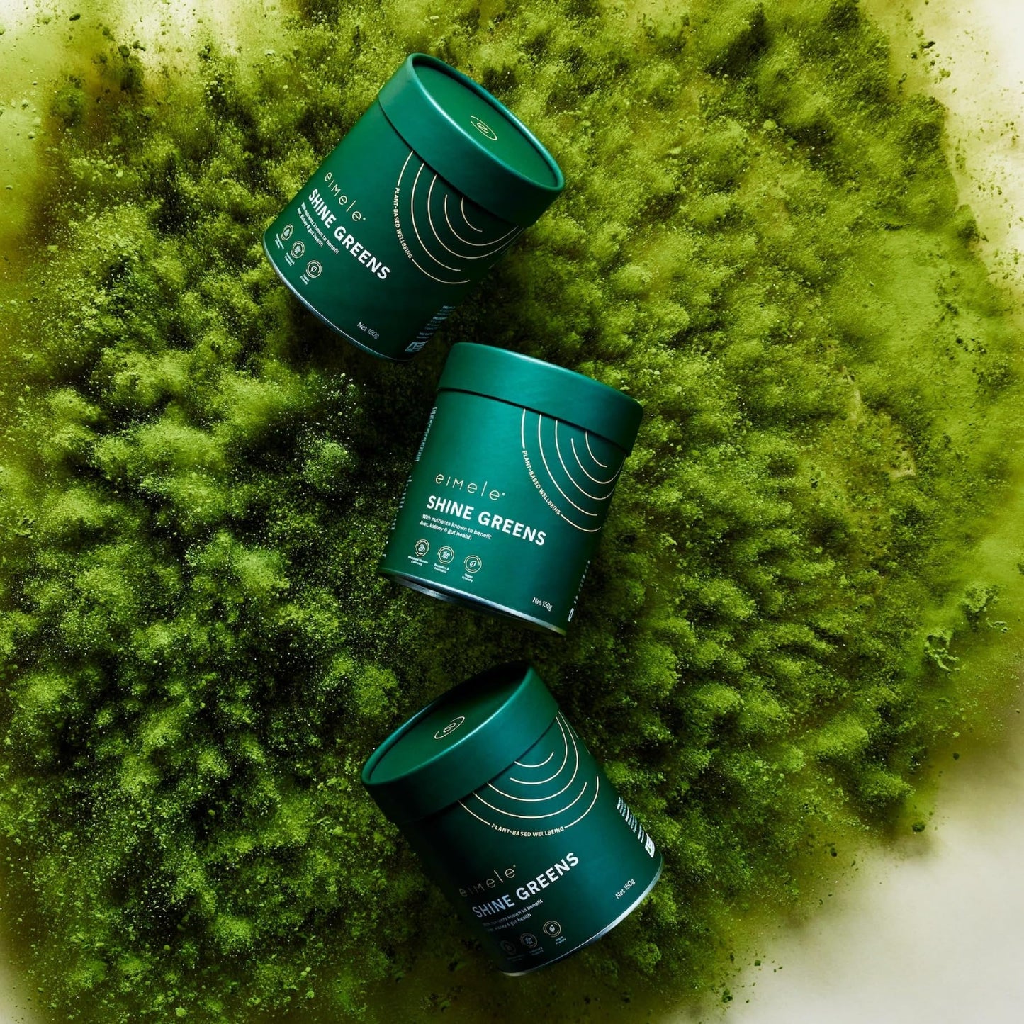 eimele Shine Greens – Plant-Based Greens Powder for Gut Health & Immunity | 42 Servings