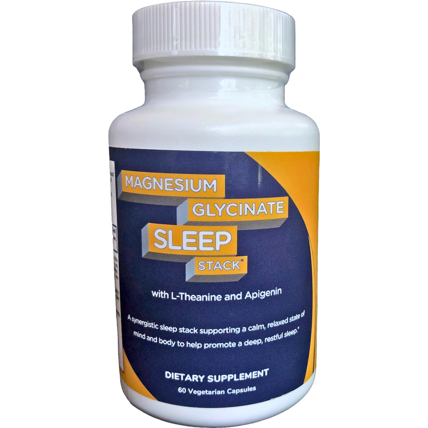 Shining Solace Magnesium Glycinate Sleep Stack with 200 mg L-Theanine, 50 mg Apigenin, 175 mg of Elemental Magnesium Glycinate | Sleep Support Magnesium Supplement | Made in USA