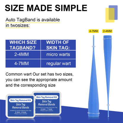 SHISUIZHE Skin Tag Remover – FDA-Cleared At-Home Skin Tag Removal Kit