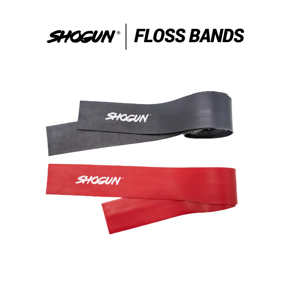 Shogun Floss Bands – 2 Pack Compression/Flossing Bands for Mobility, Recovery & Pain Relief