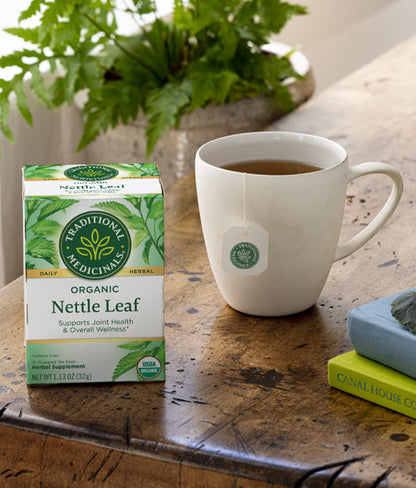 Traditional Medicinals Organic Nettle Leaf Tea - 32 Bags, 2-Pack | Joint Health & Wellness