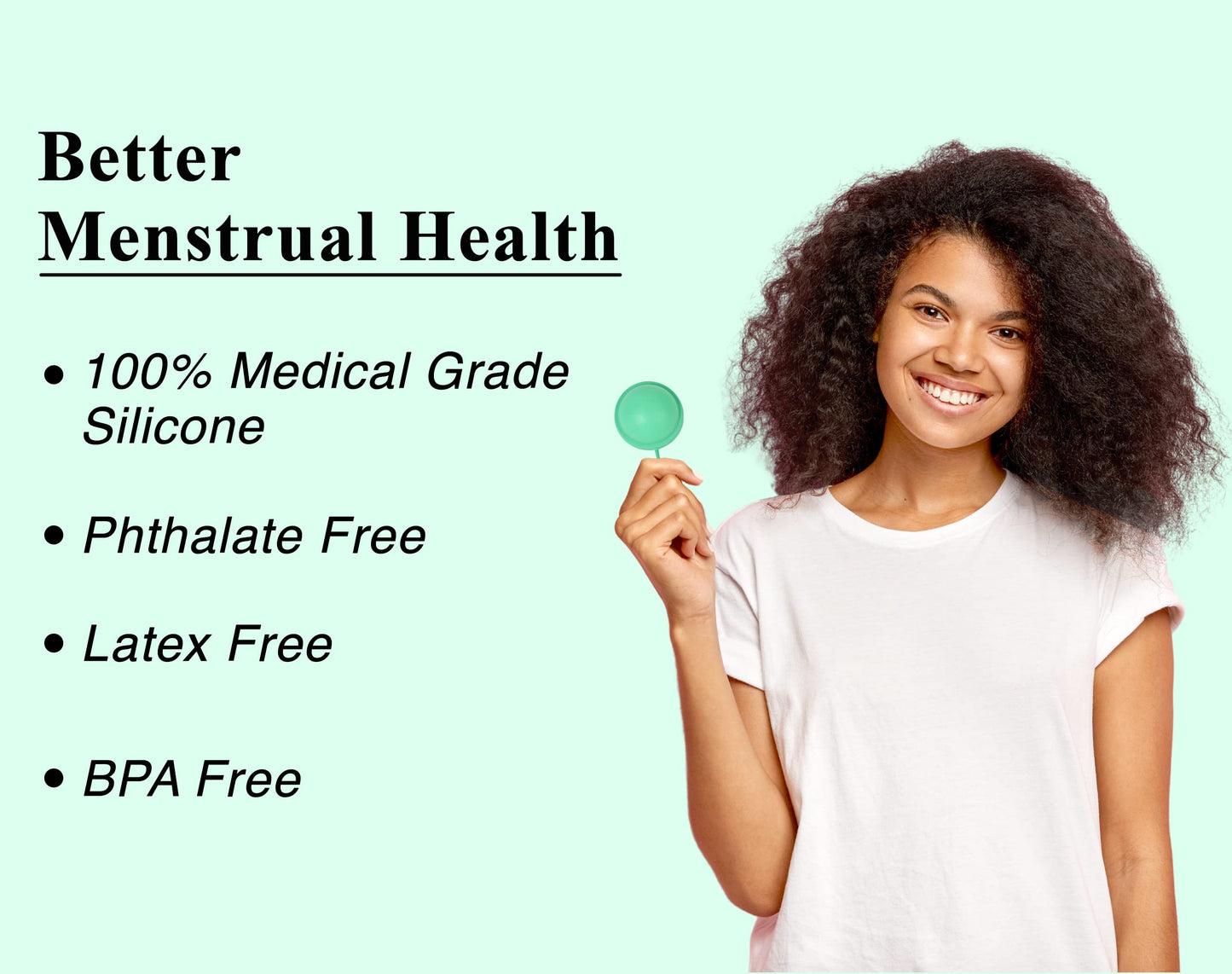SHORDY Reusable Menstrual Disc (Large) – 100% Medical-Grade Silicone, Leak-Free & Eco-Friendly