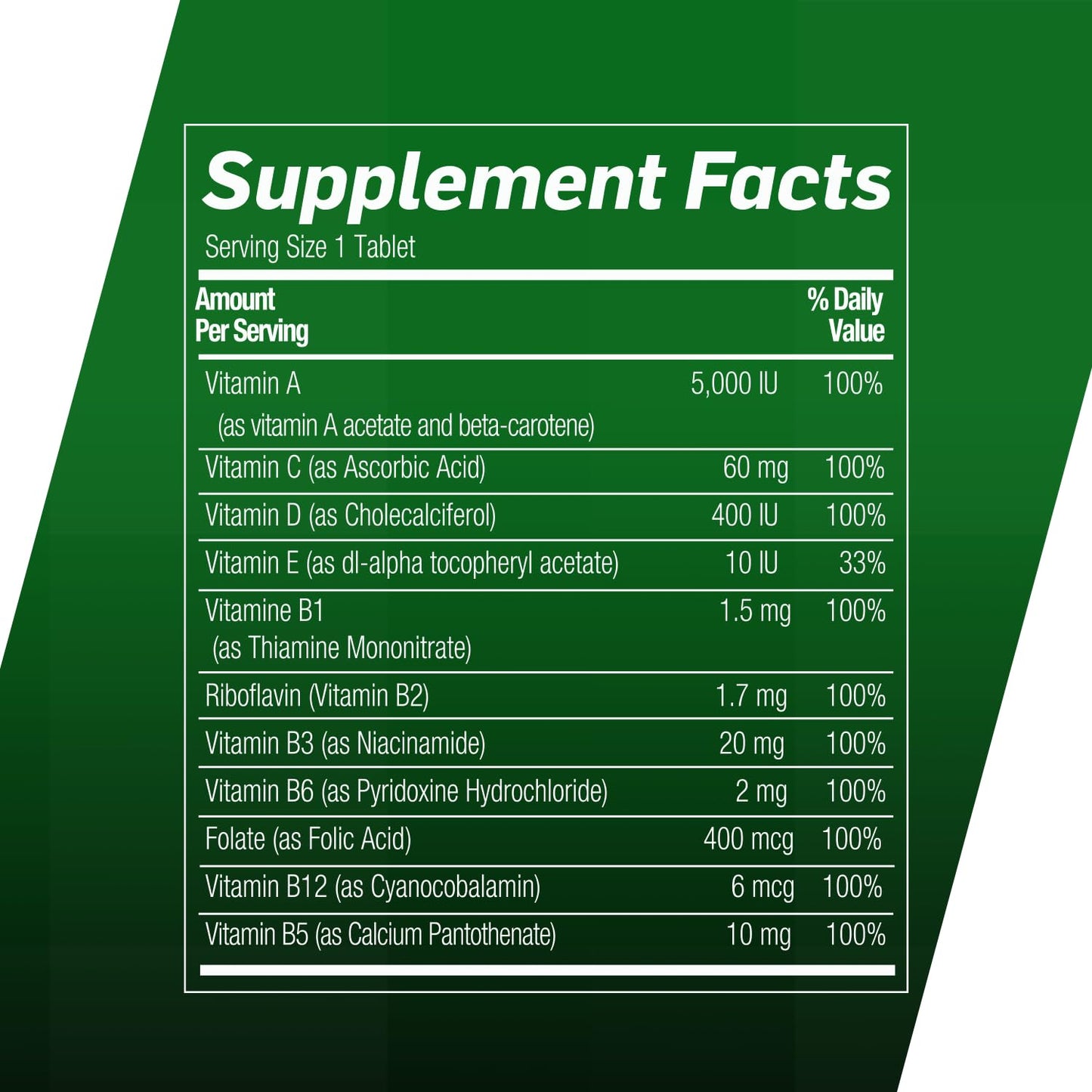 Shot B Multivitamin Complex - B-Energy with B Vitamins for Energy & Immunity | 60 Count