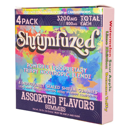 Shrumfuzed Nootropic Gummies 8000mg – Lion's Mane, Reishi, Cordyceps & Chaga