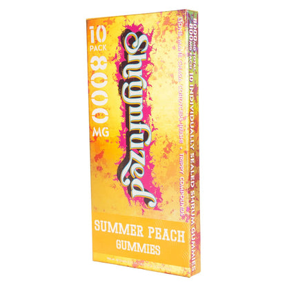 Shrumfuzed 8000mg Nootropic Gummy: Lion's Mane, Reishi, Cordyceps, Chaga (Summer Peach)