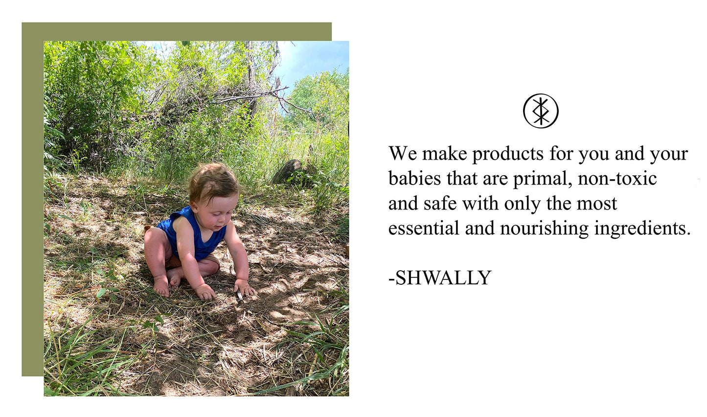 Shwally Fluoride-Free Tooth Powder with Hydroxyapatite & Eggshell - Peppermint 4 oz