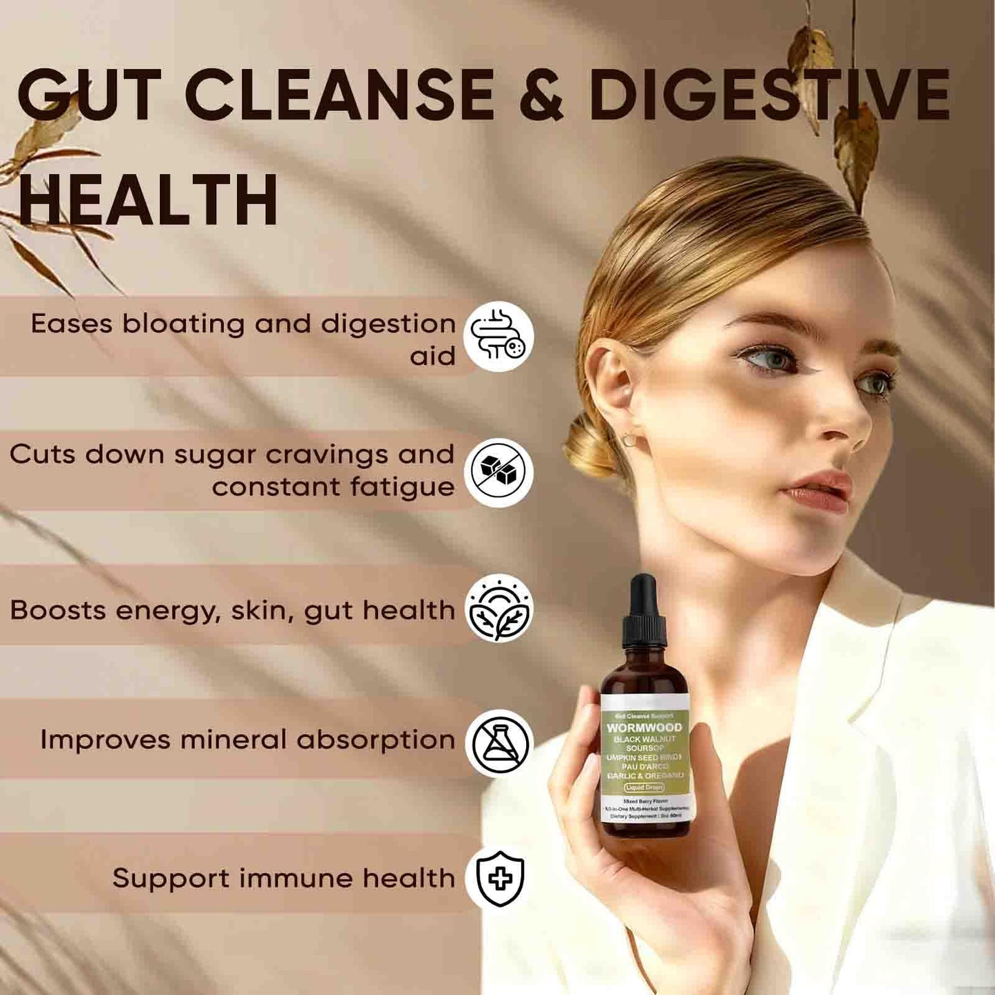 Shwfhi Orame Wormwood Gut Cleanse Drops – Digestive Health & Energy
